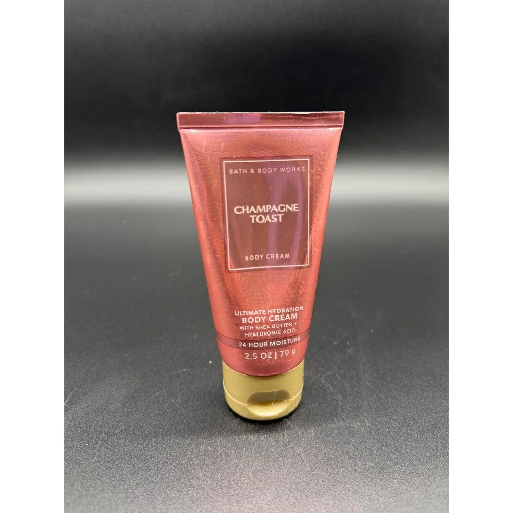 Bath & Body Works ChampagneToast Body Cream 2.5oz Ultimate Hydration Travel Size